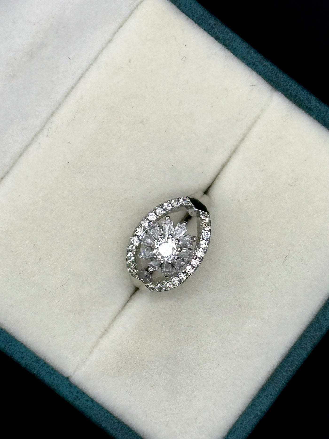 Solid sterling silver ring