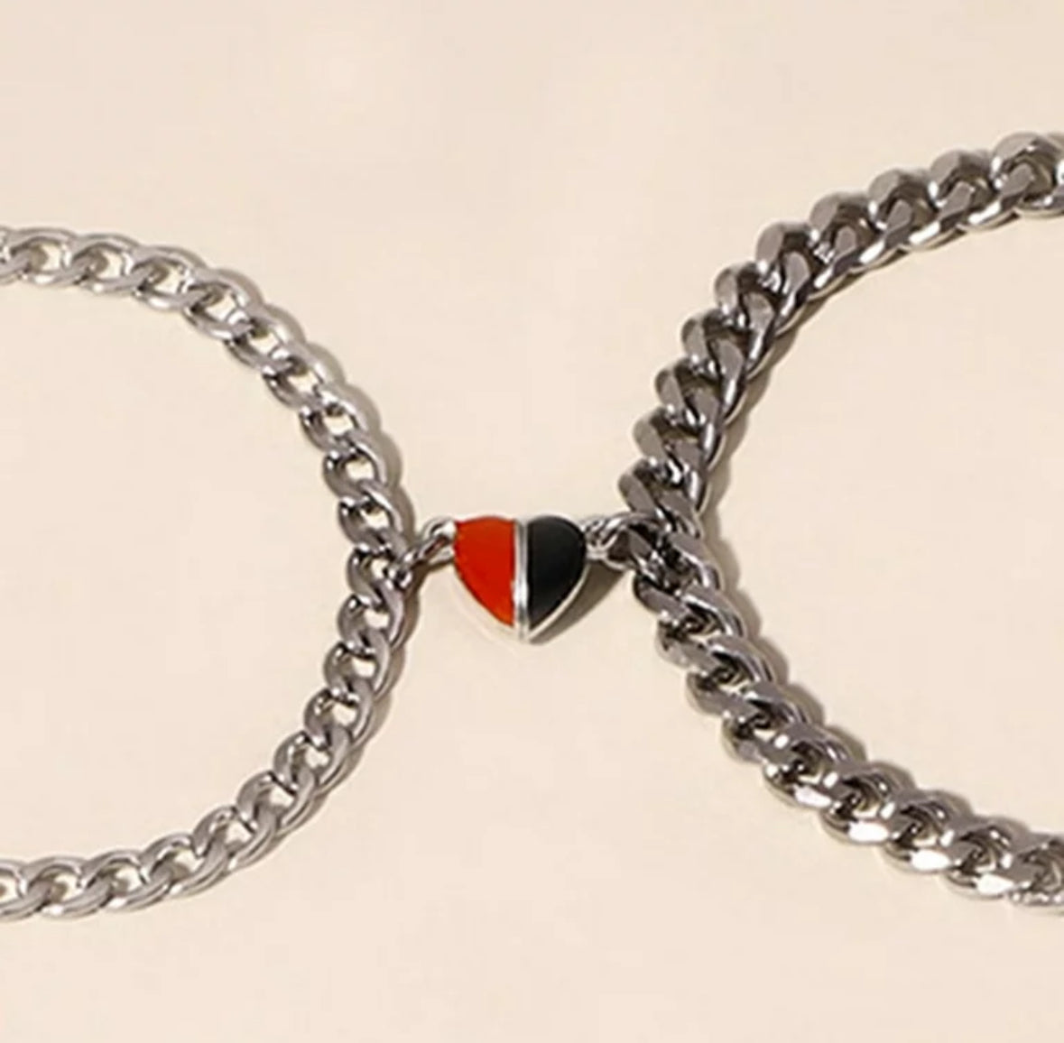Magnetic Heart Bracelet