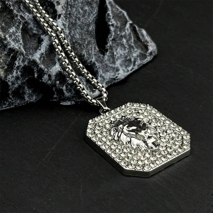 Lion pendant ( Iced Out )