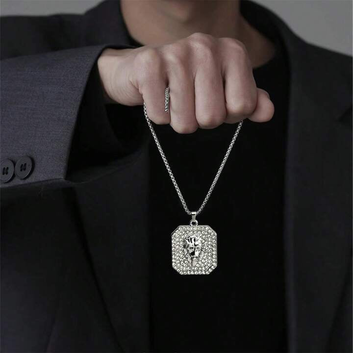 Lion pendant ( Iced Out )