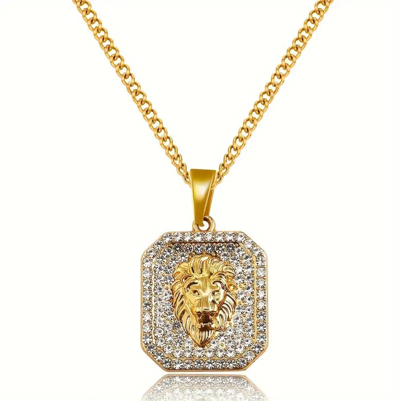 Lion pendant ( iced out )