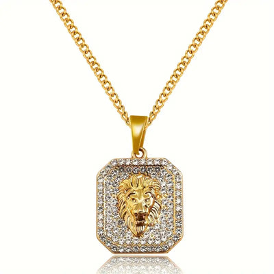 Lion pendant ( iced out )
